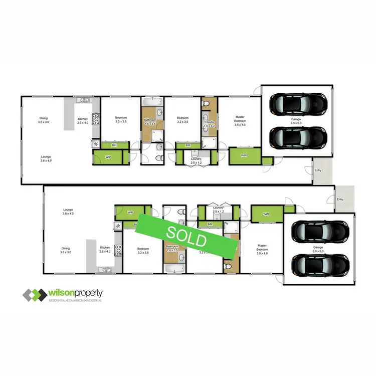Floorplan of Homely townhouse listing, 140A Kay Street, Traralgon VIC 3844