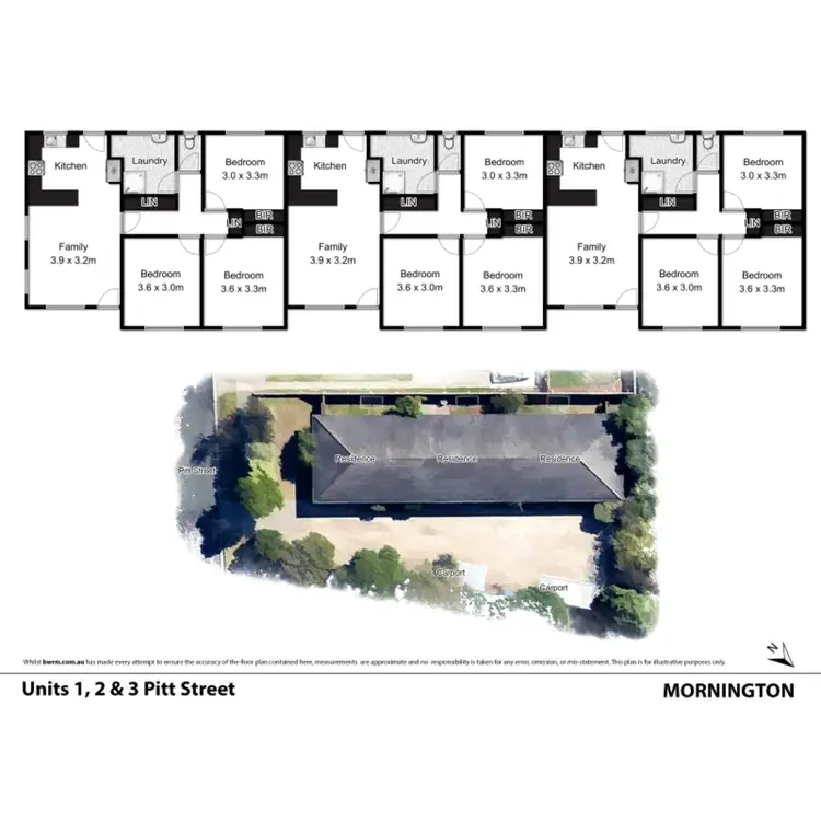 Floorplan of Homely unit listing, 19 Pitt Street, Mornington VIC 3931