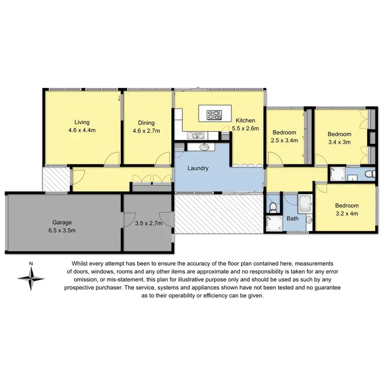 Floorplan of Homely house listing, 14 Grant Street, Colac VIC 3250