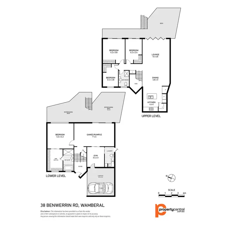 Floorplan of Homely house listing, 38 Benwerrin Road, Wamberal NSW 2260