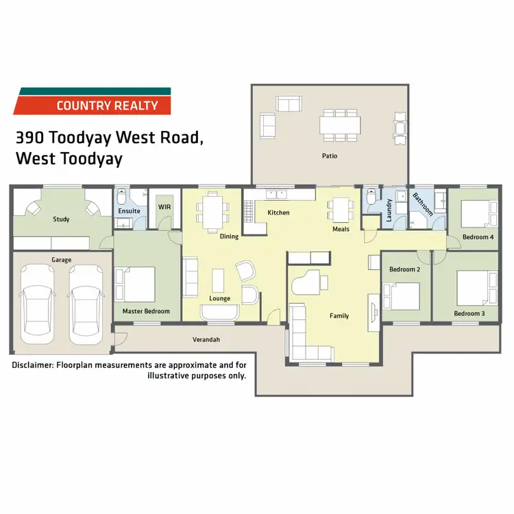 Floorplan of Homely house listing, 390 Toodyay West Road, West Toodyay WA 6566