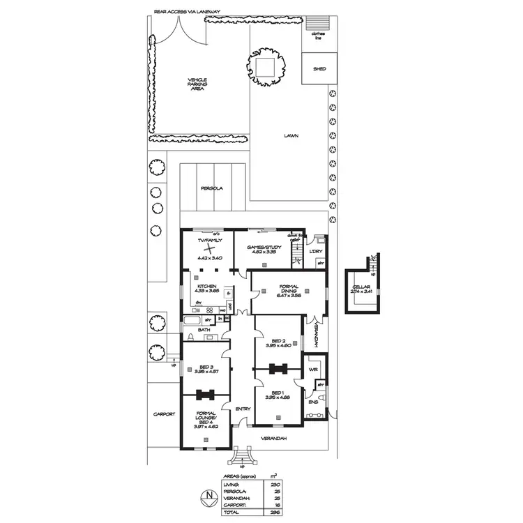 Floorplan of Homely house listing, 41 Sixth Avenue, St Peters SA 5069