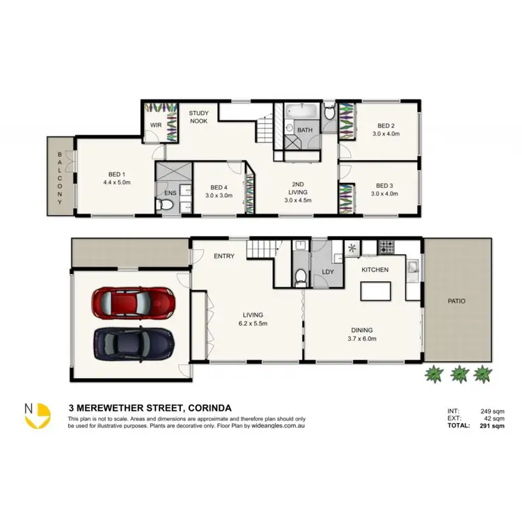 Floorplan of Homely house listing, 3 Merewether Street, Corinda QLD 4075