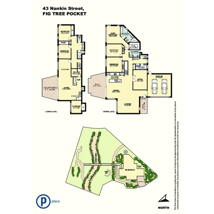 Floorplan of Homely house listing, 43 Nankin Street, Fig Tree Pocket QLD 4069