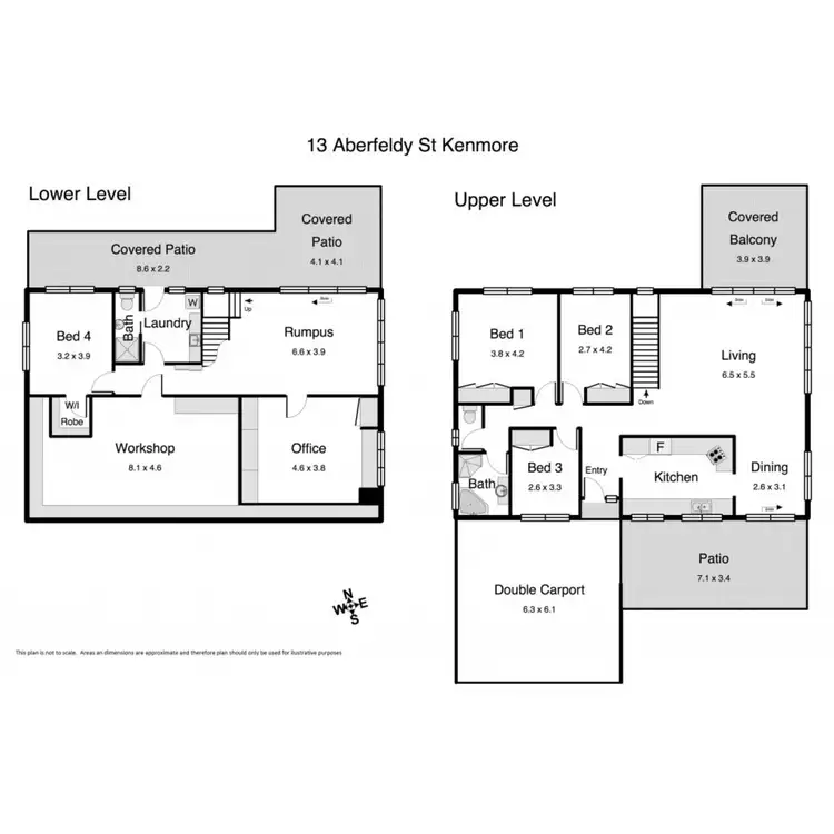 Floorplan of Homely house listing, 13 Aberfeldy Street, Kenmore QLD 4069