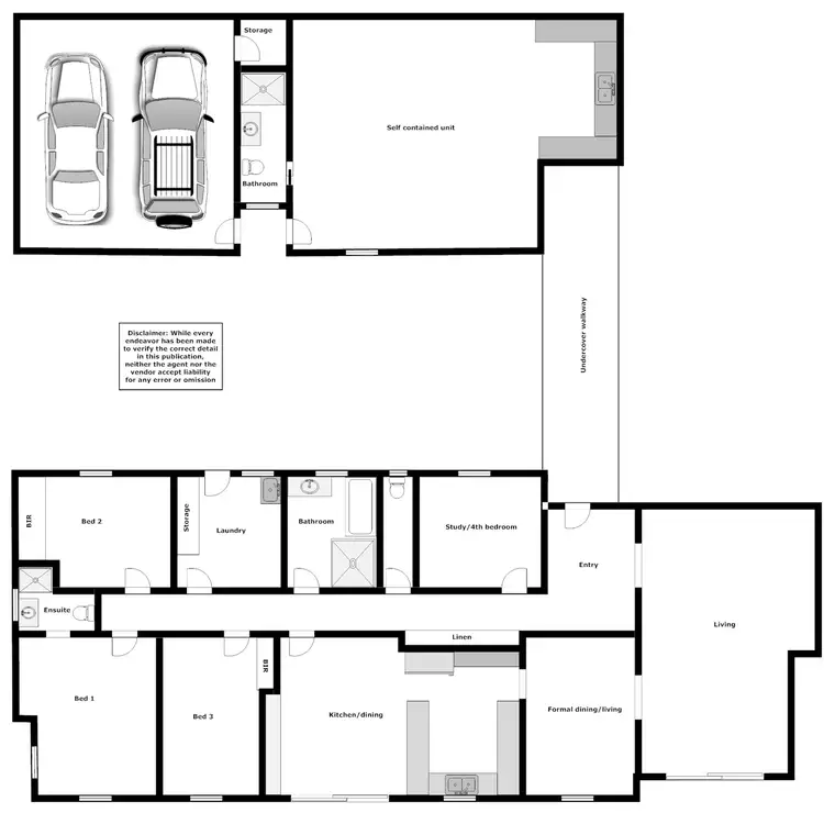 Floorplan of Homely house listing, 30 Lower Flaxman Street, Port Lincoln SA 5606