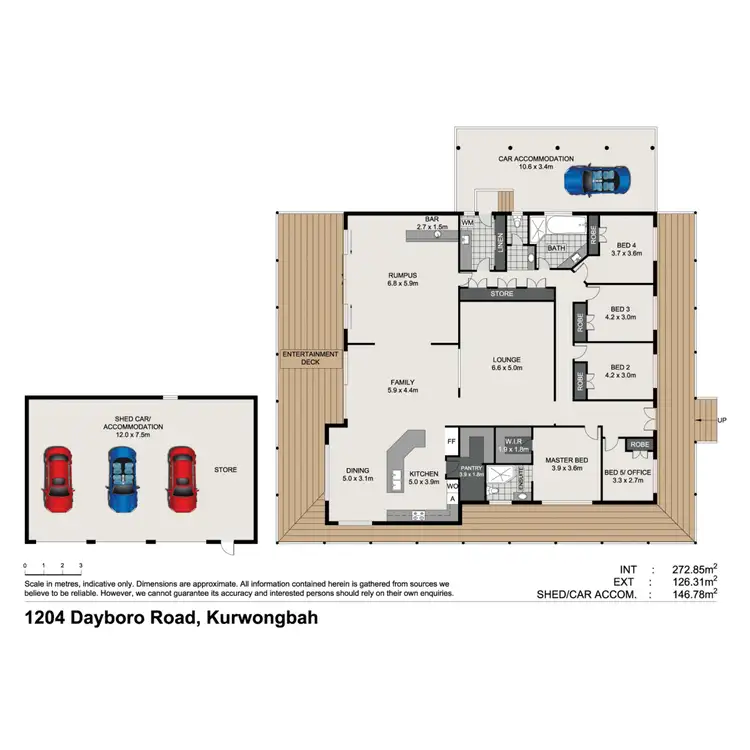 Floorplan of Homely house listing, 1204 Dayboro Road, Kurwongbah QLD 4503