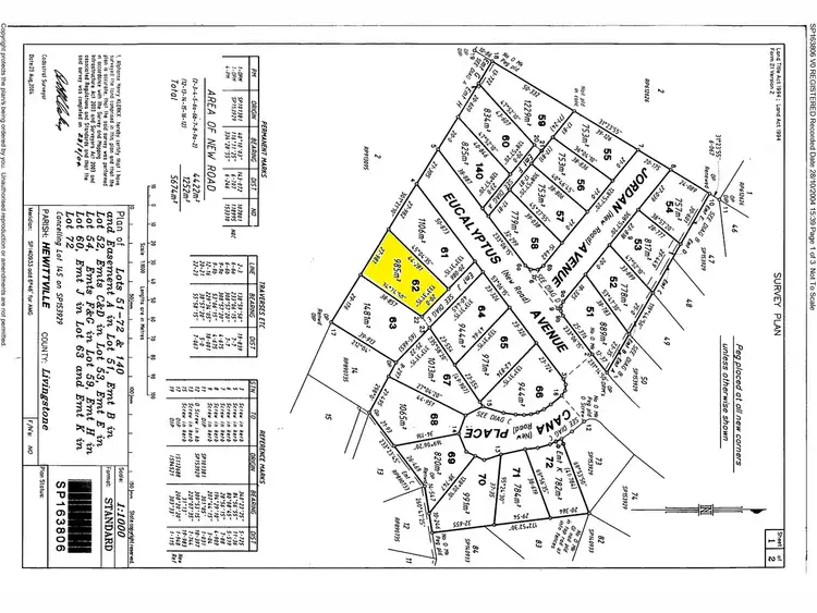 Floorplan of Homely land listing, 19 Eucalyptus Avenue, Taroomball QLD 4703