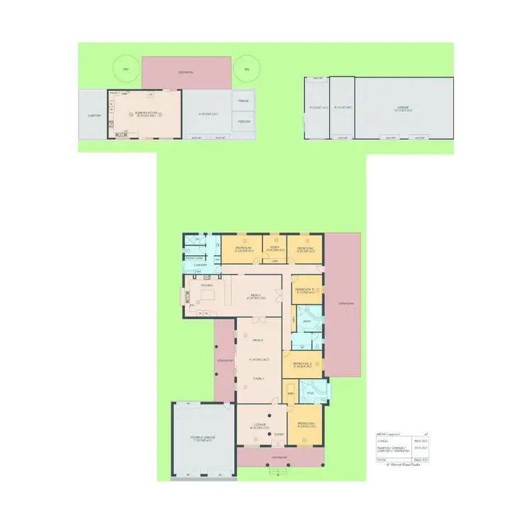 Floorplan of Homely rural property listing, 6 Worrall Road, Kudla SA 5115