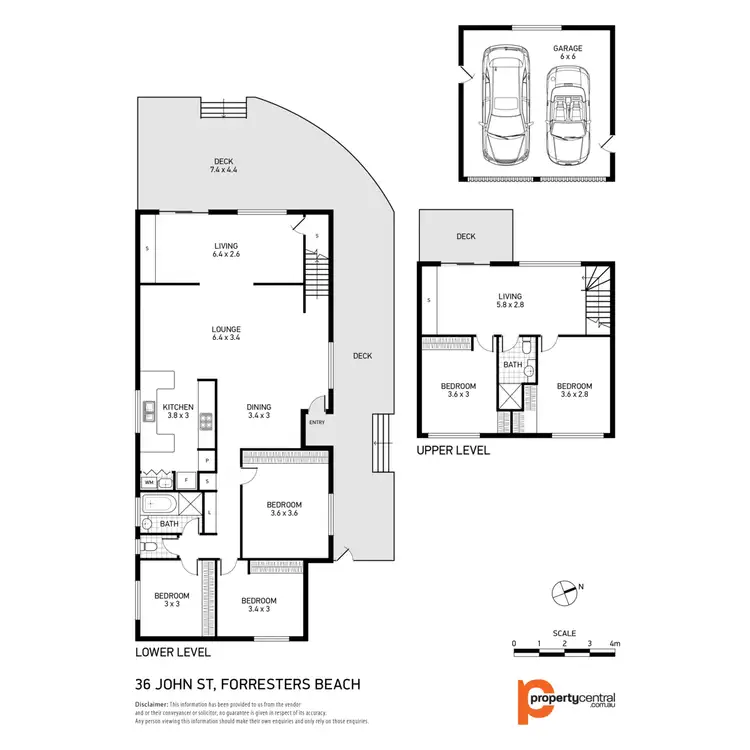 Floorplan of Homely house listing, 36 John Street, Forresters Beach NSW 2260