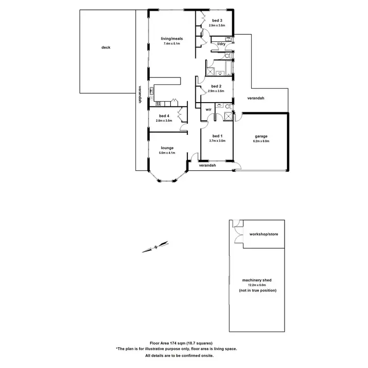 Floorplan of Homely house listing, 185 Mountain Road, Gembrook VIC 3783