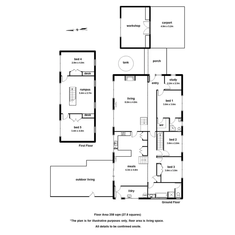 Floorplan of Homely house listing, 51 Menzies Road, Menzies Creek VIC 3159