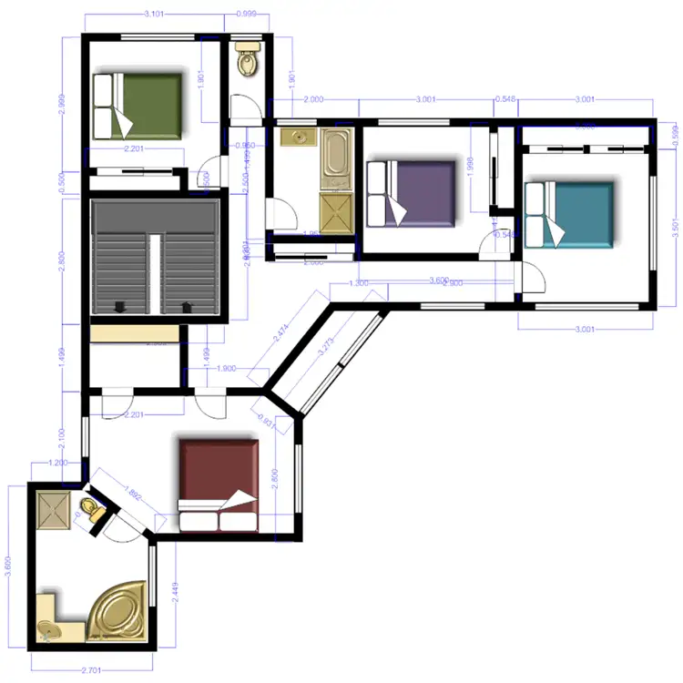 Floorplan of Homely house listing, 19 North Point Avenue, Port Lincoln SA 5606