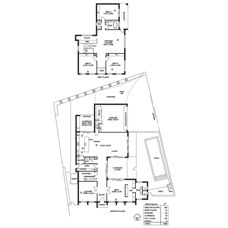 Floorplan of Homely house listing, 149 Walkerville Terrace, Walkerville SA 5081