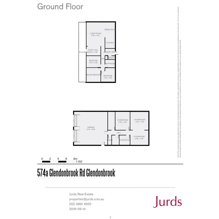 Floorplan of Homely rural property listing, 574A Glendonbrook Road, Glendonbrook NSW 2330