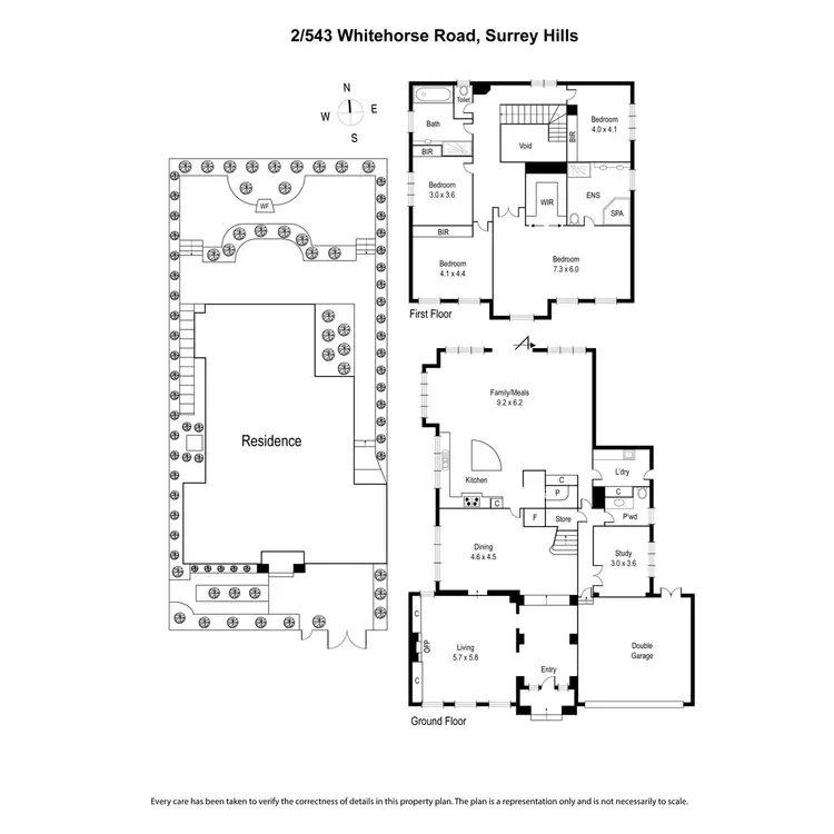 Floorplan of Homely house listing, 2/543 Whitehorse Road, Surrey Hills VIC 3127