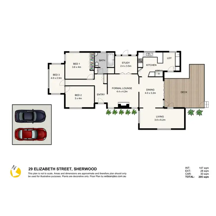 Floorplan of Homely house listing, 29 Elizabeth Street, Sherwood QLD 4075
