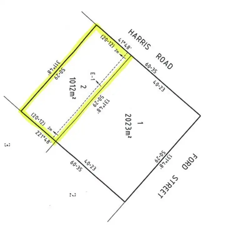 Floorplan of Homely land listing, 5 Harris Road, Ventnor VIC 3922