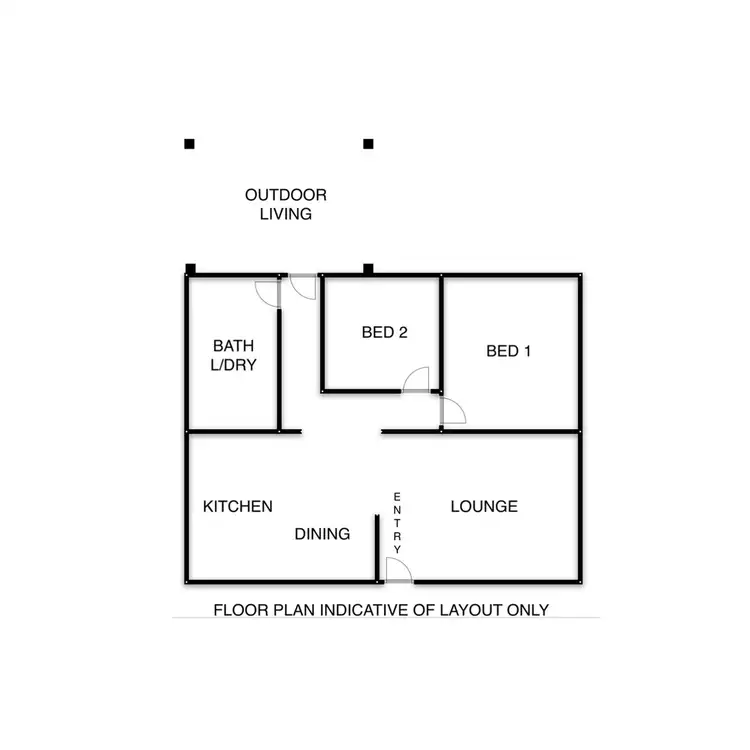 Floorplan of Homely townhouse listing, 4/55 Park Road, Slacks Creek QLD 4127