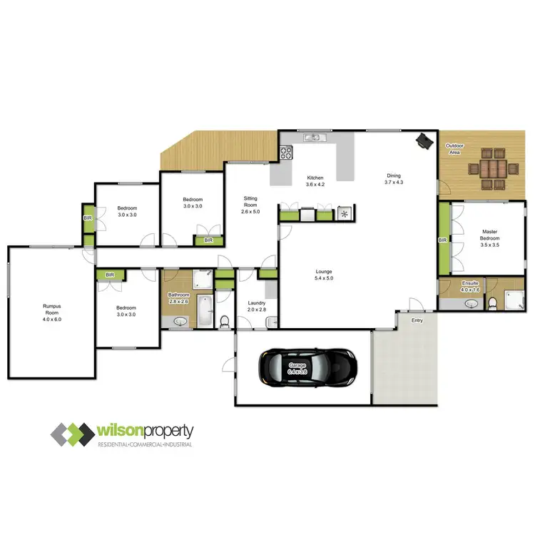 Floorplan of Homely house listing, 83 Cross's Road, Traralgon VIC 3844