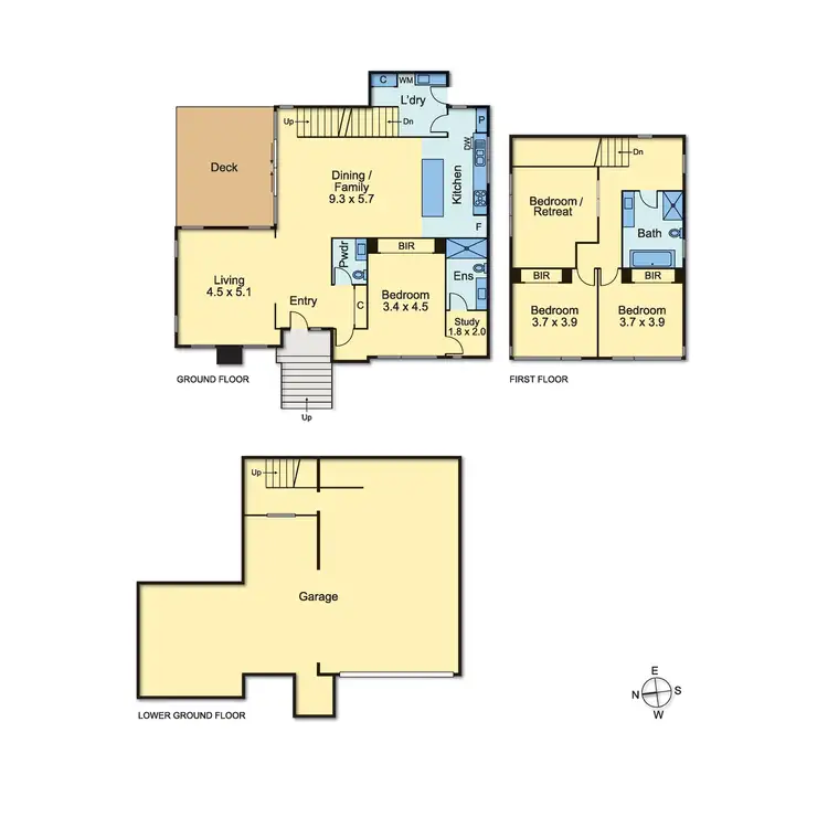 Floorplan of Homely house listing, 8 Ralund Road, Doncaster VIC 3108
