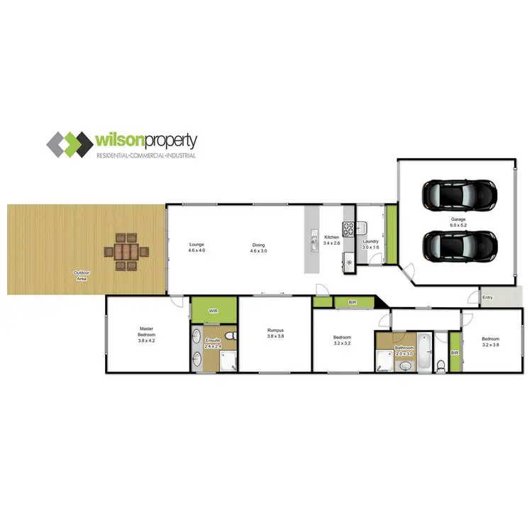 Floorplan of Homely house listing, 56 Independent Way, Traralgon VIC 3844