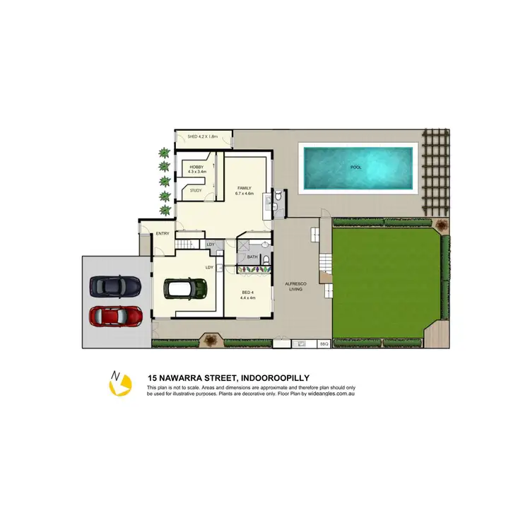 Floorplan of Homely house listing, 15 Nawarra Street, Indooroopilly QLD 4068