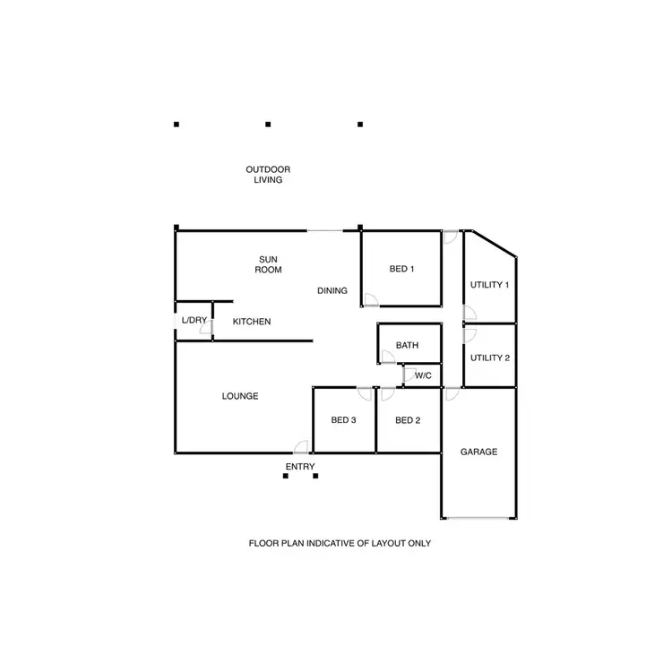 Floorplan of Homely house listing, 3 Connor Street, Logan Central QLD 4114