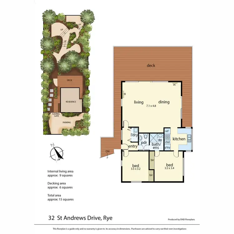 Floorplan of Homely house listing, 32 ST ANDREWS Drive, Rye VIC 3941