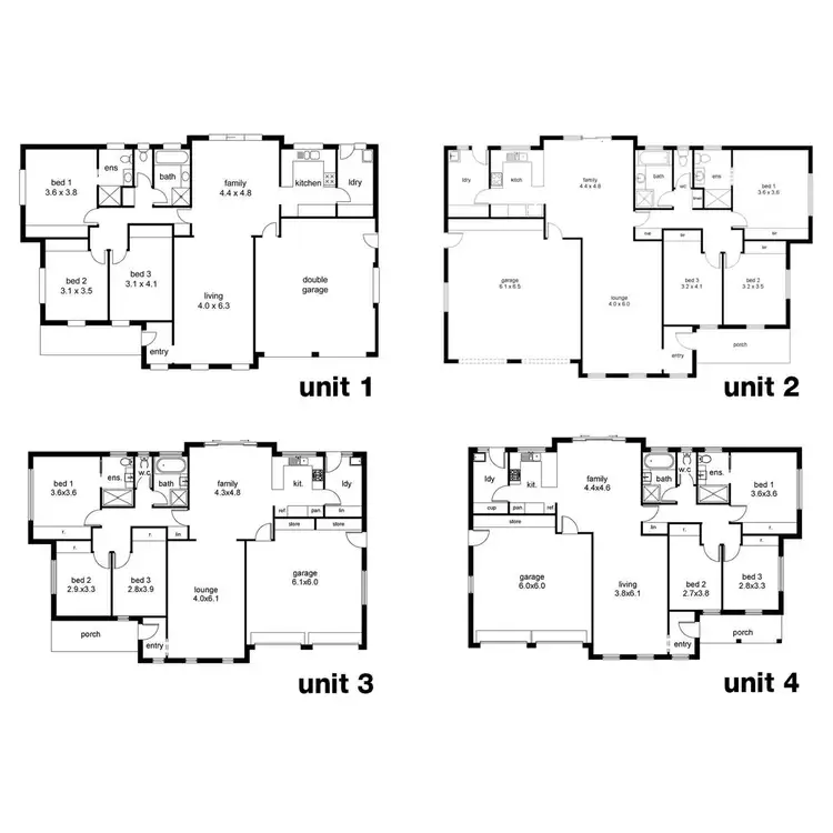 Floorplan of Homely block of units listing, Address available on request