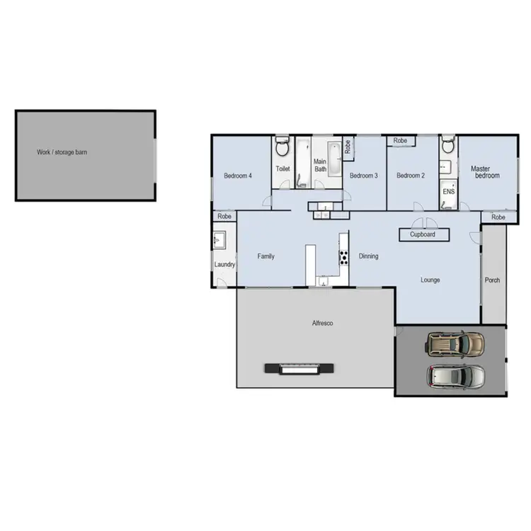 Floorplan of Homely rural property listing, 18 Evans Road, Wilberforce NSW 2756