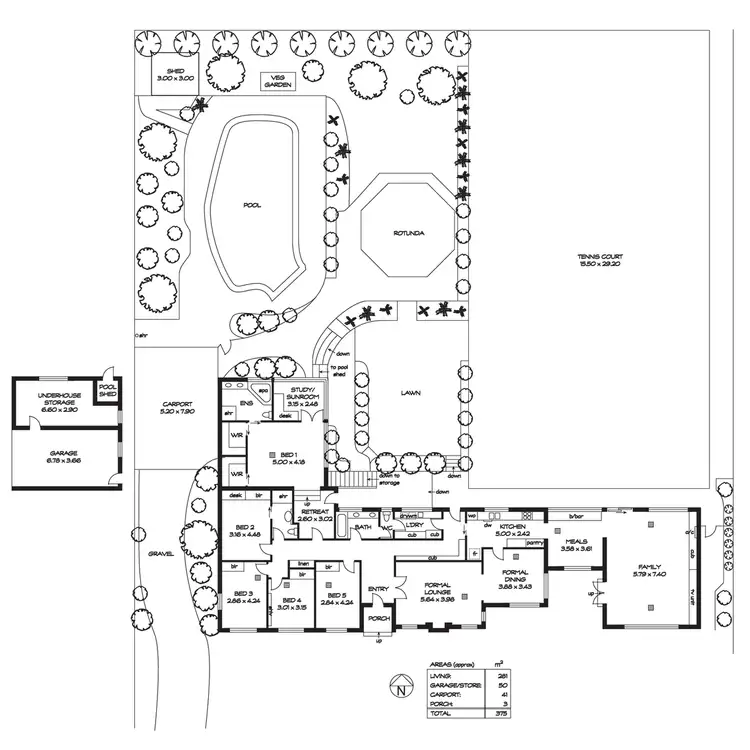 Floorplan of Homely house listing, 2-4 French Street, Netherby SA 5062