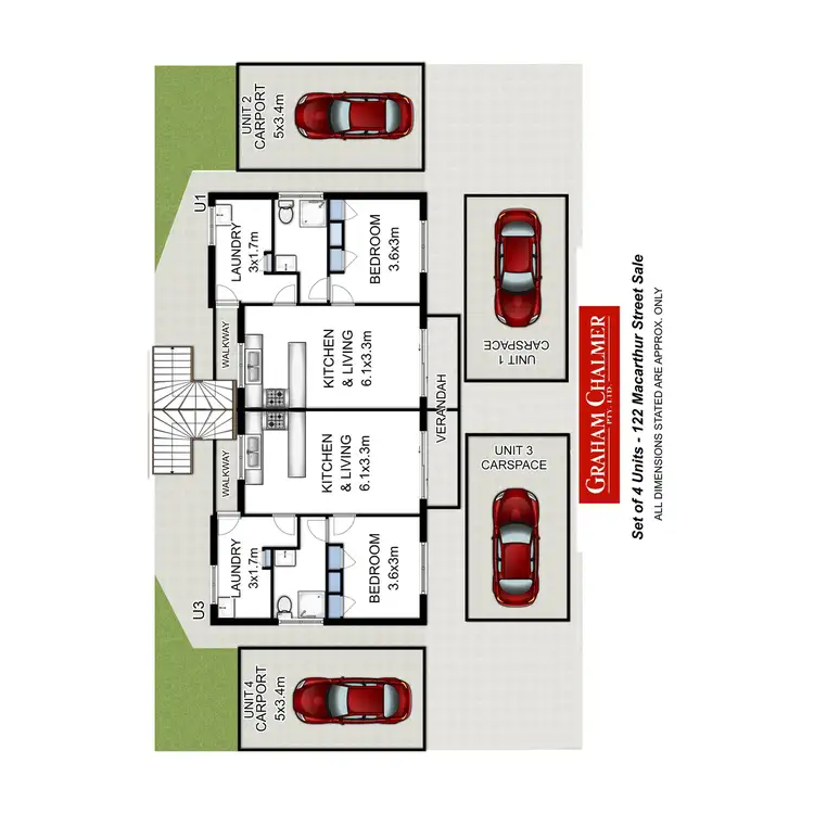 Floorplan of Homely unit listing, 3/122 Macarthur Street, Sale VIC 3850