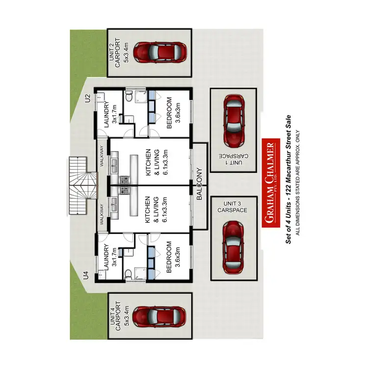 Floorplan of Homely unit listing, 4/122 Macarthur Street, Sale VIC 3850