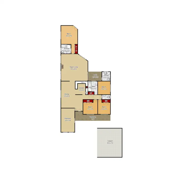 Floorplan of Homely rural property listing, Address available on request