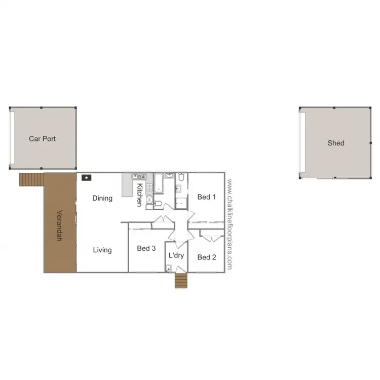 Floorplan of Homely house listing, 17 Trout Stream Way, Macs Cove VIC 3723