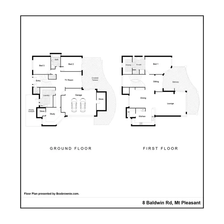 Floorplan of Homely house listing, 8 Baldwin Avenue, Mount Pleasant WA 6153