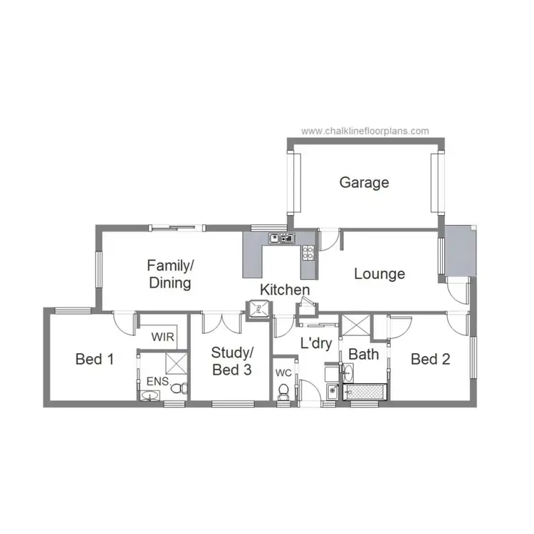 Floorplan of Homely townhouse listing, Address available on request