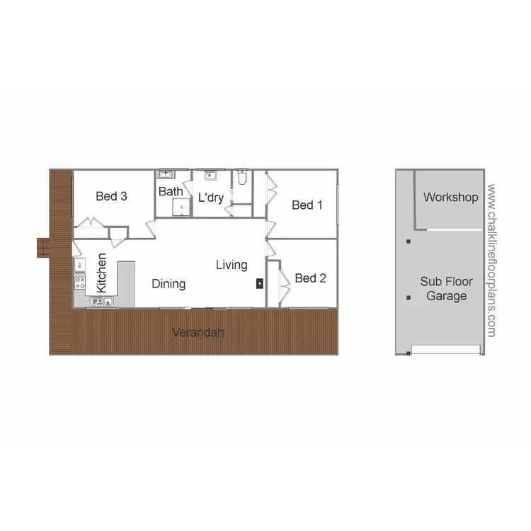 Floorplan of Homely house listing, 27 Fossickers Trail, Goughs Bay VIC 3723