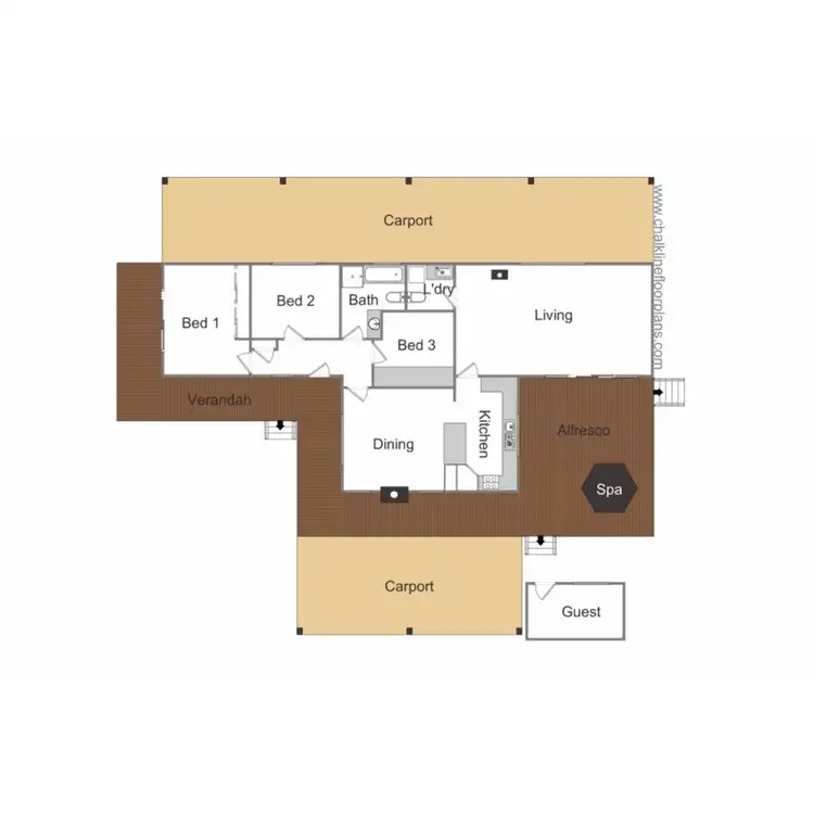 Floorplan of Homely house listing, 62 Main Street, Maindample VIC 3723