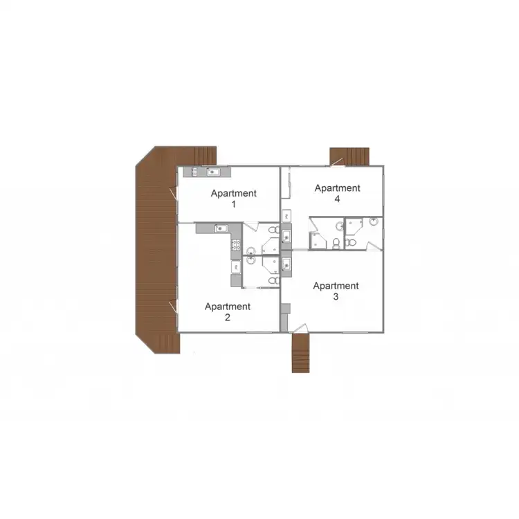Floorplan of Homely block of units listing, Address available on request