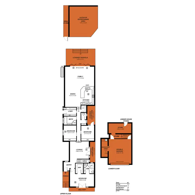 Floorplan of Homely house listing, 34A Edgcumbe Terrace, Rosslyn Park SA 5072