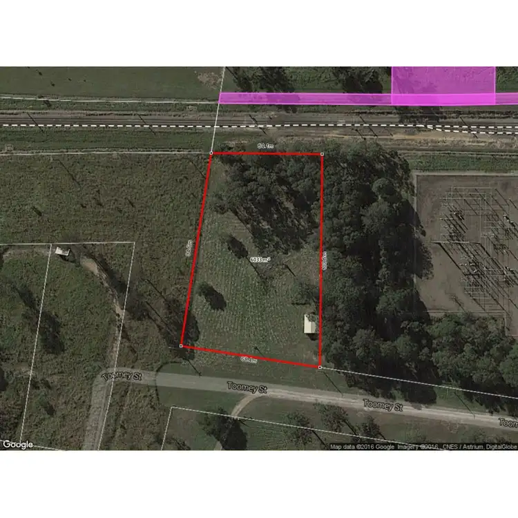 Floorplan of Homely land listing, 34 Toomey Street, Traveston QLD 4570