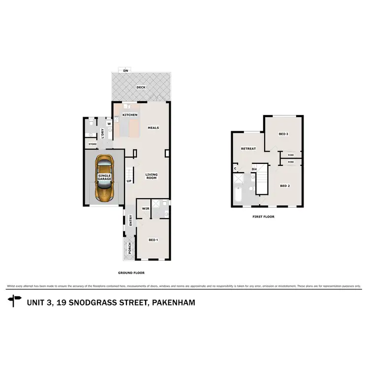 Floorplan of Homely house listing, 3/19 Snodgrass Street, Pakenham VIC 3810