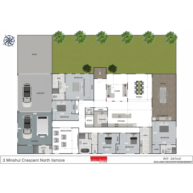 Floorplan of Homely house listing, 3 Minshul Crescent, North Lismore NSW 2480
