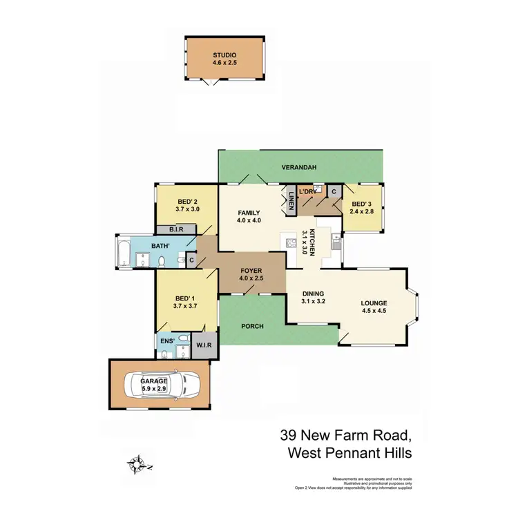Floorplan of Homely house listing, 39 New Farm Road, West Pennant Hills NSW 2125