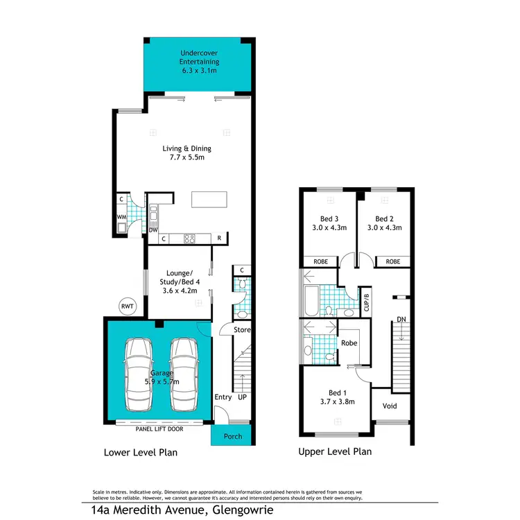 Floorplan of Homely house listing, 14a Meredith Avenue, Glengowrie SA 5044