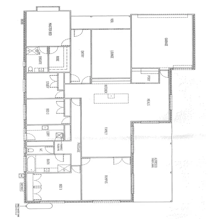 Floorplan of Homely house listing, 59 Empire Avenue, Drouin VIC 3818