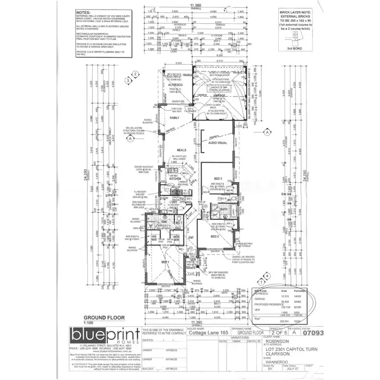 Floorplan of Homely house listing, 32 Capitol Turn, Clarkson WA 6030