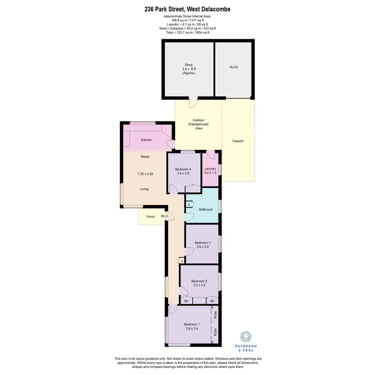 Floorplan of Homely house listing, 236 Park St West, Ballarat VIC 3350